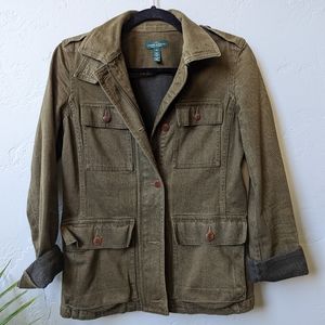 Ralph Lauren Jeans Utility Jacket Olive